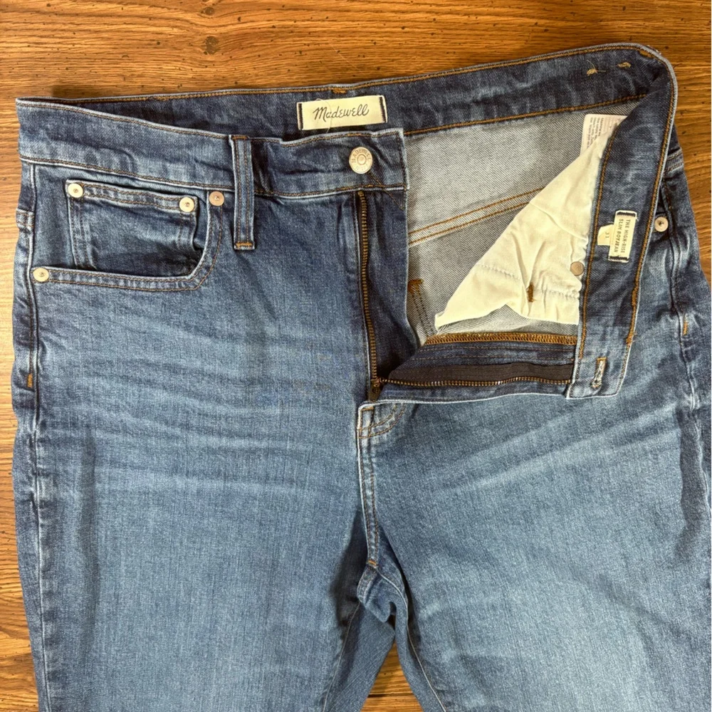 Madewell The High Rise Slim Boyjean Size 31 - Picture 7 of 10